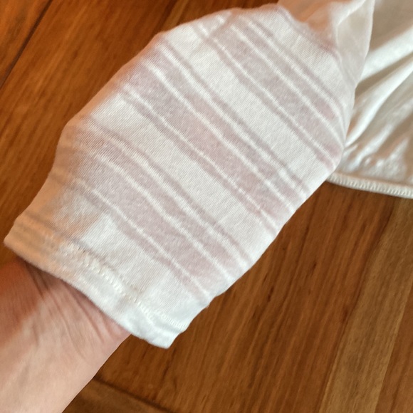 Prana off white cream long sleeve top size large - Picture 11 of 11